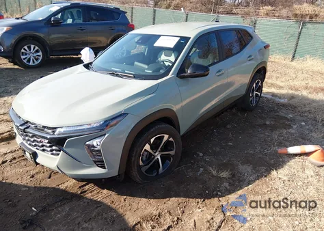 2024 Chevrolet Trax Fwd 1Rs из США, поврежденный, VIN KL77LGE20RC092289